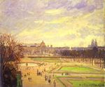 The Tuileries gardens 1900